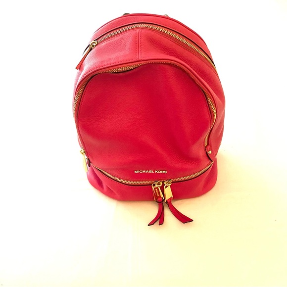 Michael Kors Rhea Ultra Pink Backpack - Picture 2 of 7
